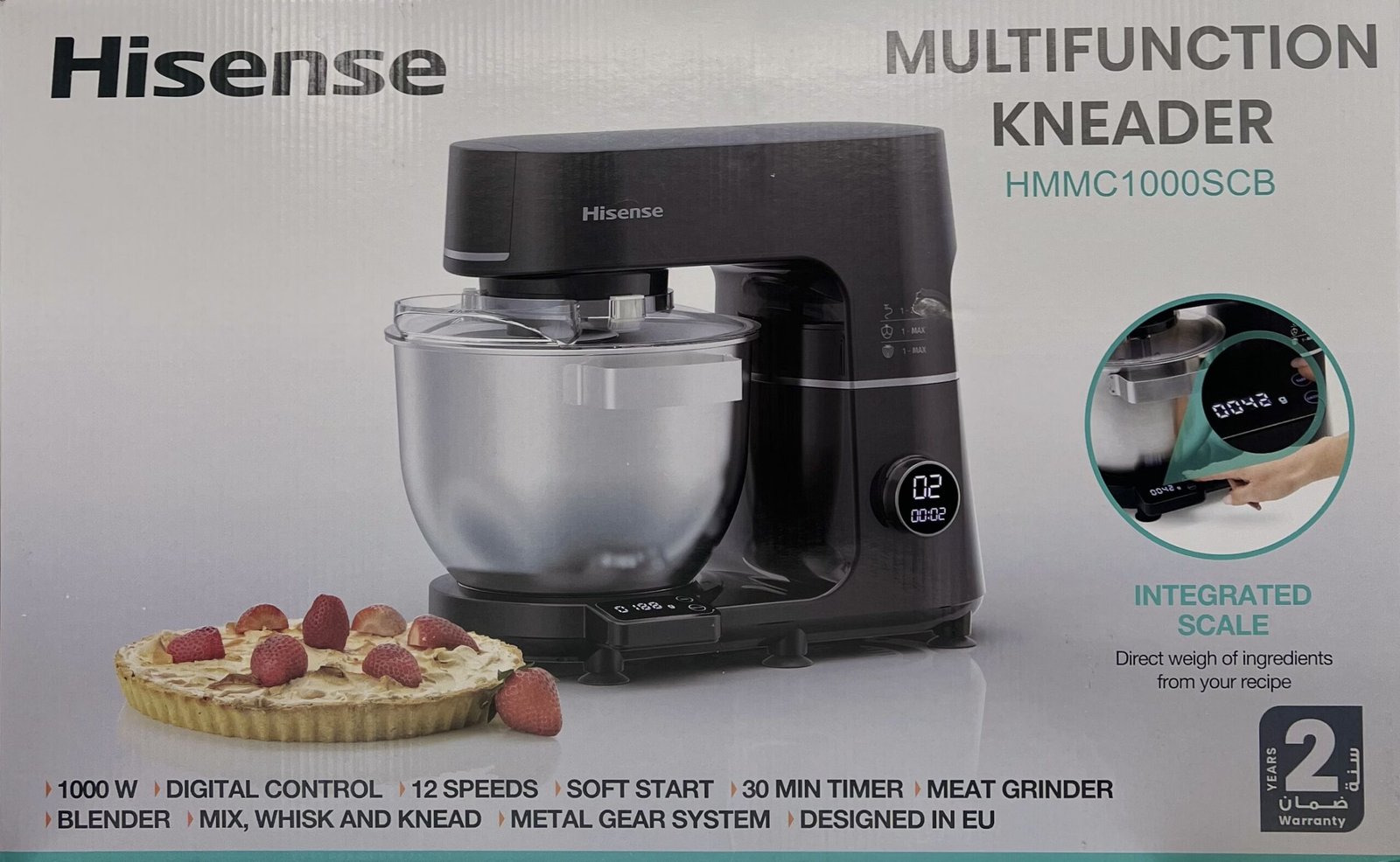 PETRIN HISENSE GRIS 8LITRES 1000W – Image 3