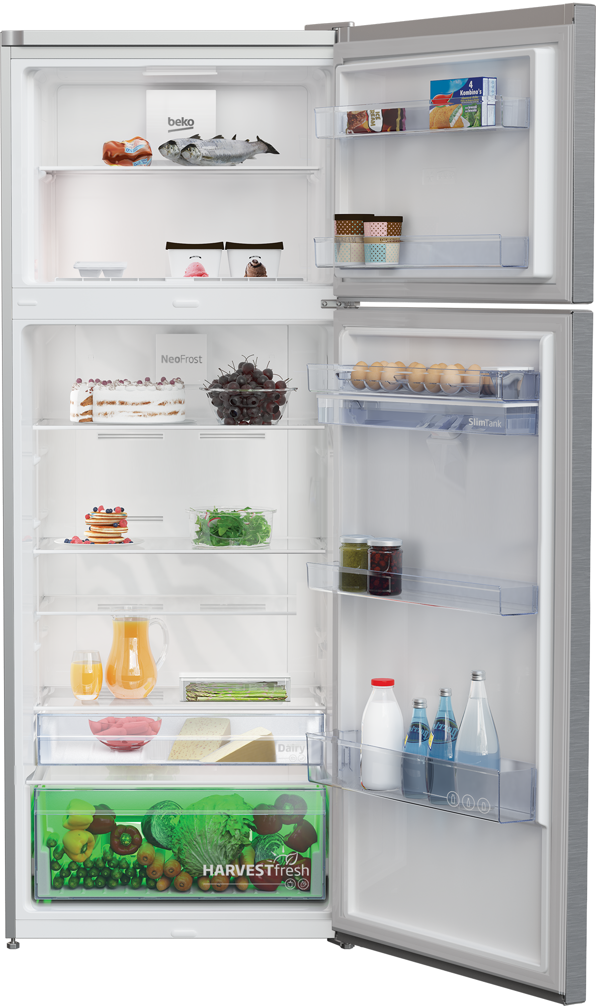 RÉFRIGÉRATEUR IRIS DEFROST NV GRIS 480L – Image 2