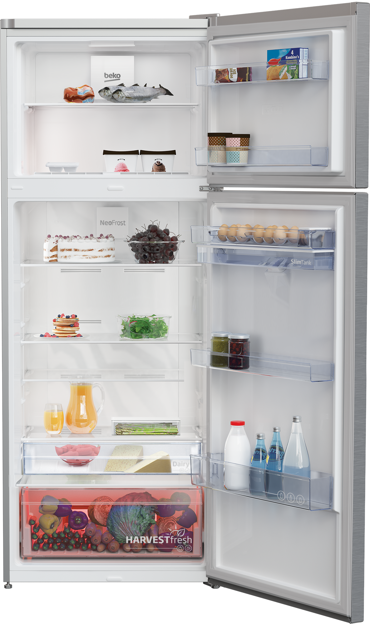 RÉFRIGÉRATEUR BEKO MINFROST GRIS 560L – Image 2