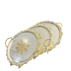 PLATEAUX 1025GH 3PCS INOX