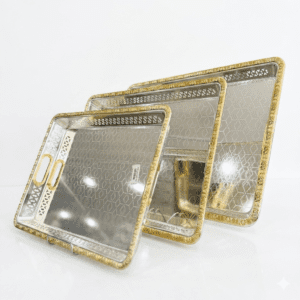 PLATEAUX 634GH 3PCS INOX