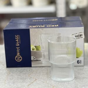 VERRE RED RUBY 1136NG 6PCS
