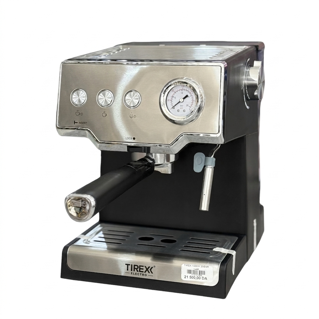 CAFETIÈRE TIREX 1000W 20BAR