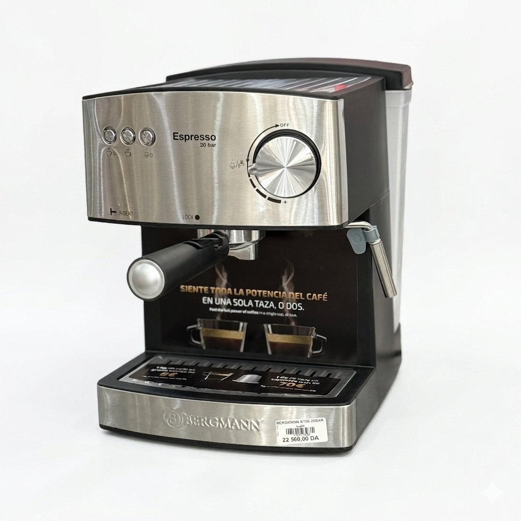 CAFETIÈRE BERGMANN B700 20BAR