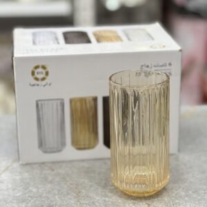 VERRE BYS AMBER 71146 6PCS